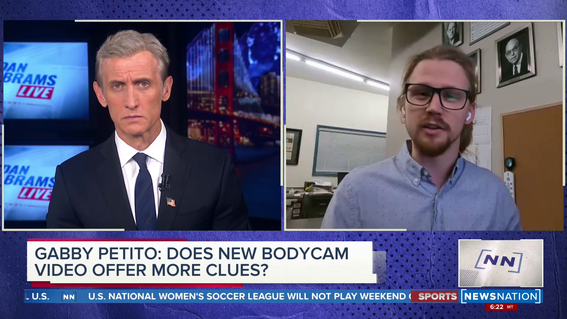 Dan Abrams and Carter Pape talk on Abrams's show on NewsNation